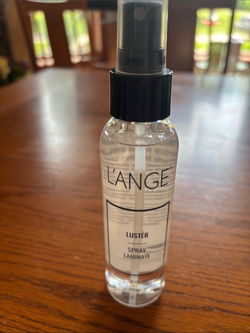 Lange Luster Spray Laminate Clear Hair Shine